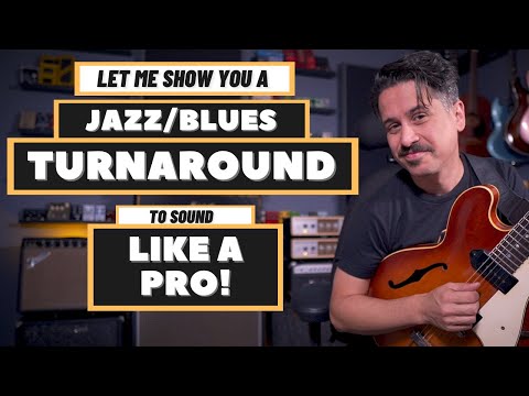 Let's Work on a KILLER Jazz Blues Turnaround!