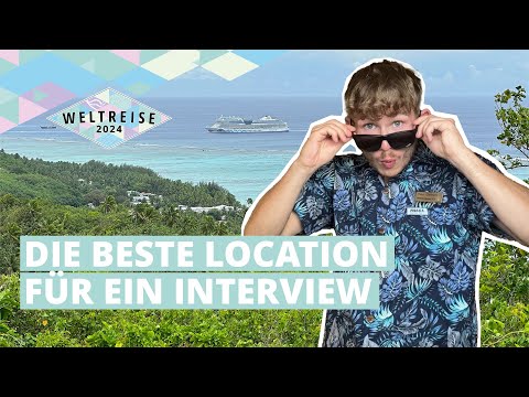 AIDAsol Weltreise 2024 | Vlog Nr. 9 mit Dave | Die beste Location für ein Interview