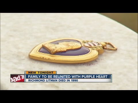 Long-lost Purple Heart on its way back to family