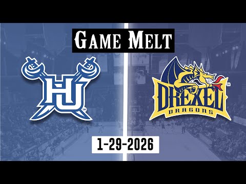 Drexel Men's Basketball vs Hampton Full Game Melt 1-29-2026