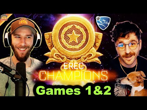 DIAMOND Tournament: Games 1 & 2 | chocoTaco Rocket League Gameplay ft. Julien and Garma