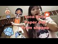 Unboxing Toca boca paper doll from shopee