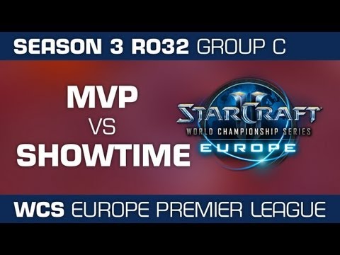 Mvp vs. ShoWTimE - Group C Ro32 - WCS Europe Season 3 - StarCraft 2