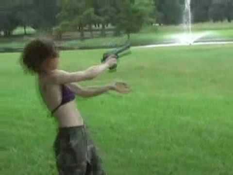 Girl Nearly Killed By Desert Eagle Recoil