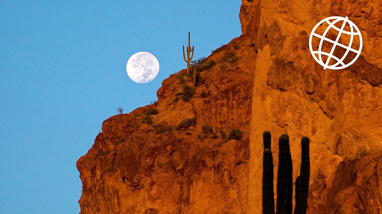 Superstition Mountains, Arizona, USA in 4K Ultra HD