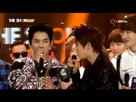 150203 INFINITE H Pretty 1st Win at The Show