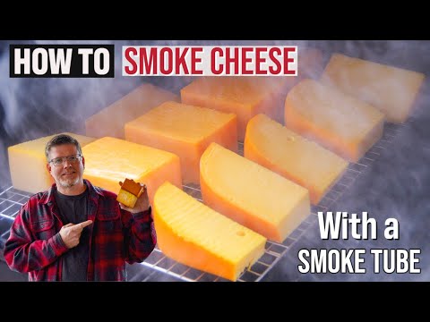 How to Cold Smoke Cheese (EASY with Smoke Tube)#smoketube #smokecheese