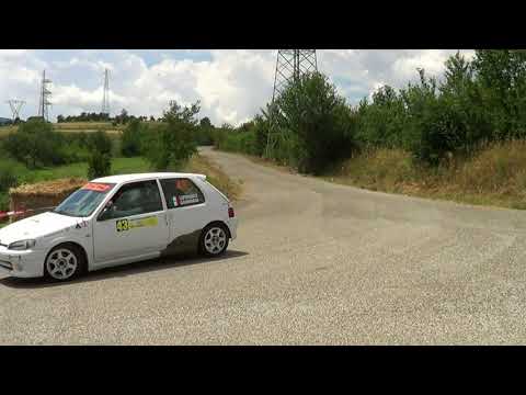 CAPOBIANCO JONATHAN-GIAMMASI BATTISTA esterne 2° RALLY CONTEA DI CECCANO 2018 BY TOP VIDEO