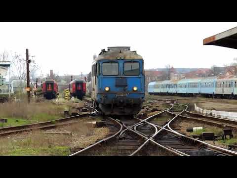 WHISTLE LOCOMOTIVE- FLUIEROASA 60 0881 7 CFR CĂLĂTORI CU MECANIC MEGA  ORADEA 19 03 2014