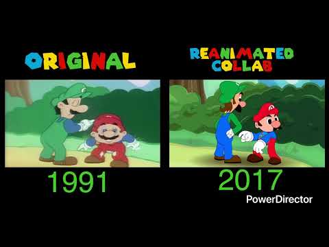 Super Mario World: Mama Luigi Comparsion (Original vs. Reanimated Collab) [Birthday Special Part 2]