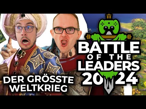 Jeder greift jeden in CIV 6 an! | Battle of the Leaders 2024