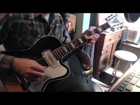 Artist Demo Kay Reissue Barney Kessel Signature Series Pro K1700V - Jet Black - Guitar Only image 7