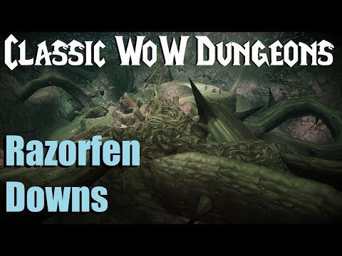 Classic/Vanilla WoW Dungeons - Razorfen Downs Walkthrough - Horde