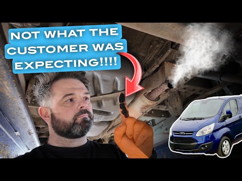 DODGY DPF DELETE ON A FORD TRANSIT HAS CAUSED THIS CUSTOMER A MASSIVE HEADACHE!!!! 