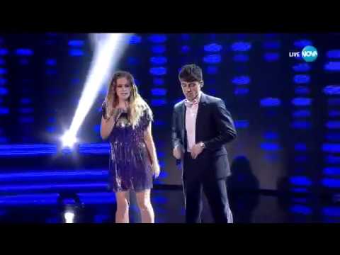 Марио Николов и Виктория Ангелова - Say something - X Factor Live (05.11.2017)
