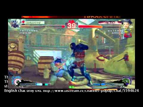 SSF4 AE: TATEYAMA (Seth) vs Haitani (Makoto) - NSB19 (Blocks) - 2