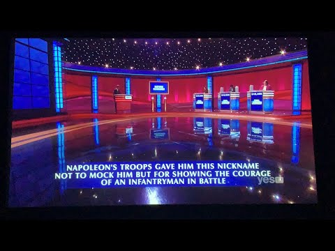 Final Jeopardy, “Historic Nicknames” - Margaret Chipowsky Day 2 (3/22/22)