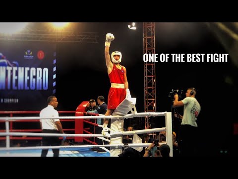 CUBA (blue) VS KAZAKHSTAN (red) BEST FIGHT of Youth World Boxing Championship ( Budva, Montenegro )