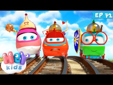 Trenulețele 🚂 Basmul - Desene animate cu eroi din basme (ep. 72) | HeyKids