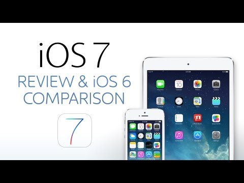 一部影片完美解釋iOS 6到iOS 7的變化 (iOS 7 Comparison and Review)