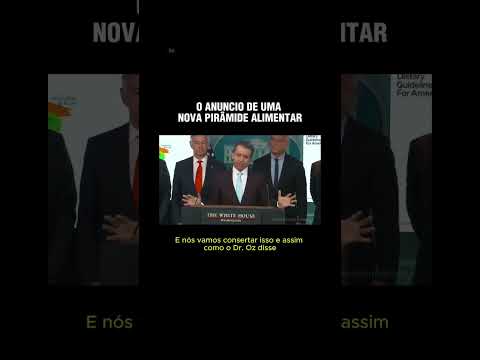 Nova pirâmide alimentar mudou