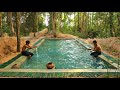 How To Build Secret Swimming Pool In Forest