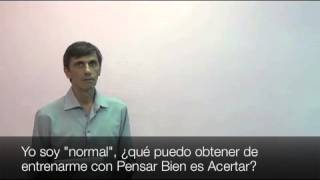 Soy "normal", ¿por qué asistir? - Pensar Bien es Acertar