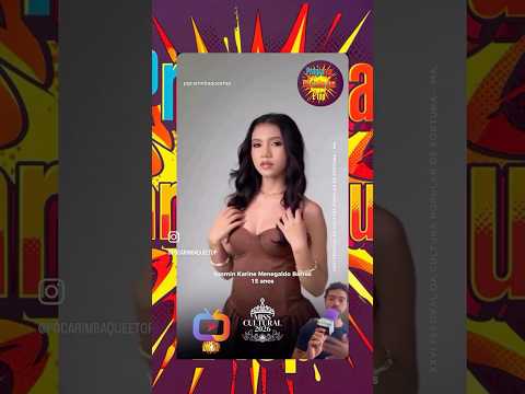 Yasmin karine candidata ao miss cultural de Fortuna Maranhão.