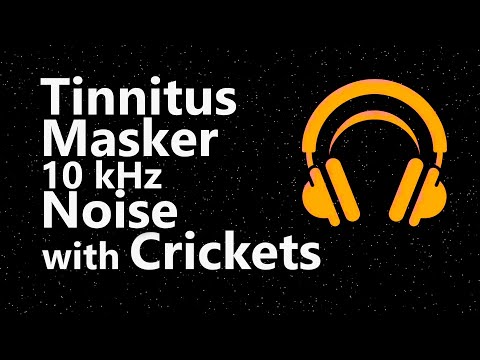 Tinnitus Masker 10 kHz Noise With Crickets (10kHz)