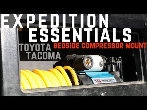 Expedition Essentials Bed Side Compressor Mount for the Toyota Tacoma