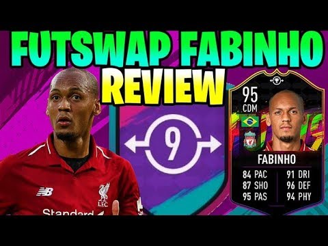 THE CHEAP VIEIRA? FUT SWAP 95 FABINHO PLAYER REVIEW - FIFA 19 ULTIMATE TEAM