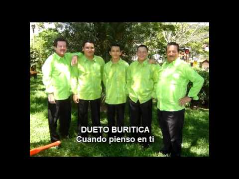 DUETO BURITICA -  CUANDO PIENSO EN TI