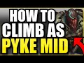 *STEP BY STEP* RANK 1 PYKE MID SHOWS YOU HOW TO ACHIEVE CHALLENGER! (PYKE MID COACHING)
