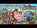 Harry The Grumpy Monkey Goes To Universal Studios Hollywood