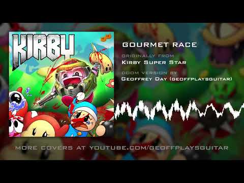 Gourmet Race (Doom Version) [HQ] from Kirby Super Star by Geoffrey Day 🎸 Argent Metal
