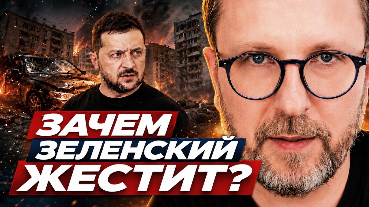 Зачем Зеленский жестит?