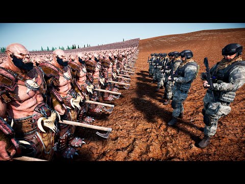 10 Super Soldiers vs 1,000,000 Orcs — Ultimate Epic Battle Simulator 2