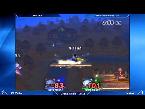 Rescue 2 SSBB Grand Finals Set 2 - CT ZeRo vs Nairo