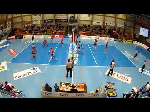 Volleyball NLA 2014/2015: VC Kanti - Volero Zürich 0:3 (01.11.2014)