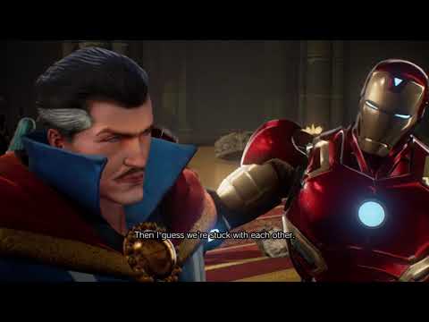Marvel vs. Capcom: Infinite - XGard: Infinity Buster Created for X and Kills Ultron Ending Cutscene