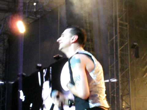 Depeche Mode Hamburg 01.07.2009 - Peace - Come on - singing