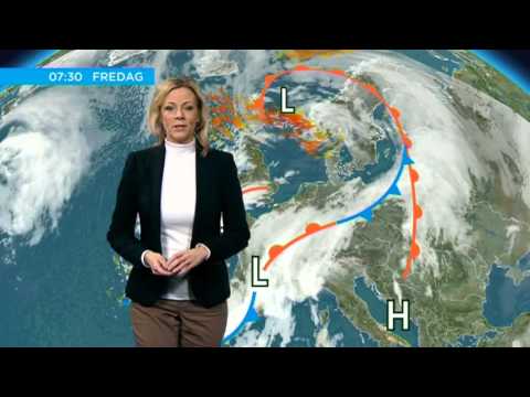Här går meteorologen iväg - mitt under sändning - Nyhetsmorgon (TV4)
