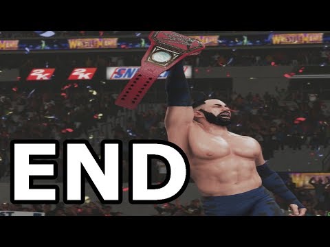 WWE 2K19 My Career Mode Walkthrough Ending - No Commentary Playthrough (PS4)