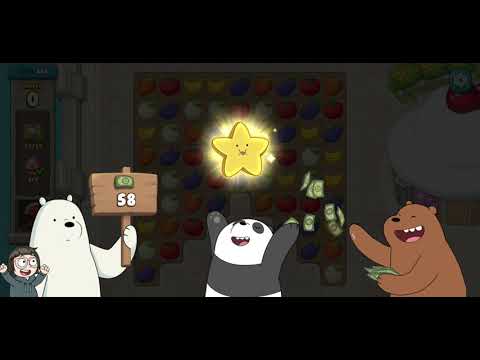 We Bare Bears Match3 Repairs Level 883 - No Boosters