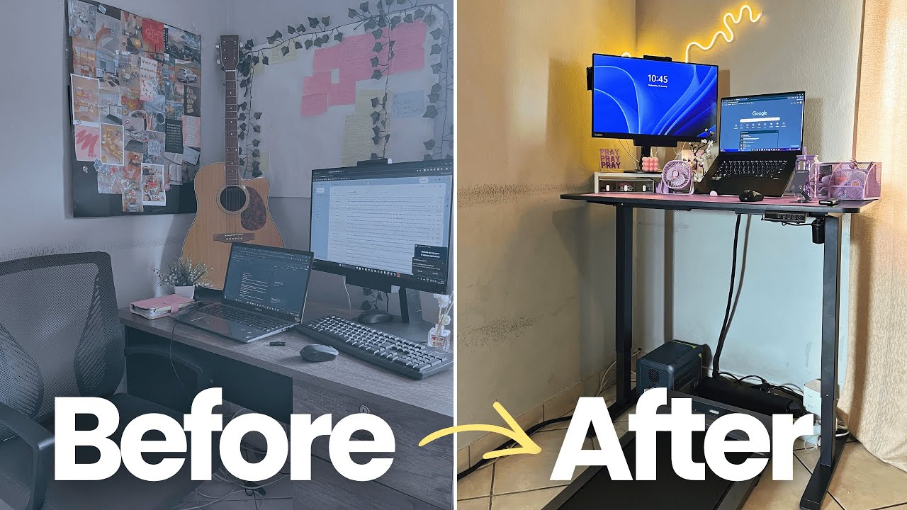I Finally Revamped My Workspace After 3 Years Of Remote Work (Full Before & After) 