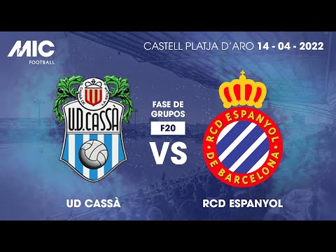 MICFootball'22 | Fase de grupos - UD Cassà vs RCD Espanyol (F20)