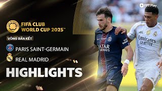 HIGHLIGHTS: PARIS SAINT-GERMAIN - REAL MADRID | "NHÀ VUA" THỊ UY, SỨC MẠNH KHÔNG THỂ NGĂN CẢN