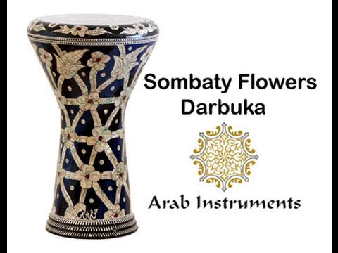 Mother of Pearl Sombaty Doumbek - Professional Darbuka - طبلة