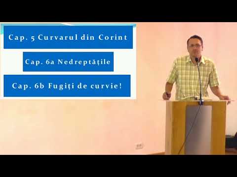 1 Corinteni 6:12-20 - Sergiu Ghica - Fugiti de curvie !