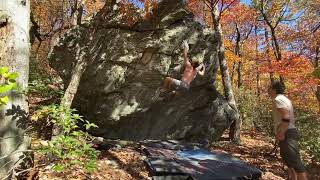 Video thumbnail of Stigmata, V10. Moore's Wall